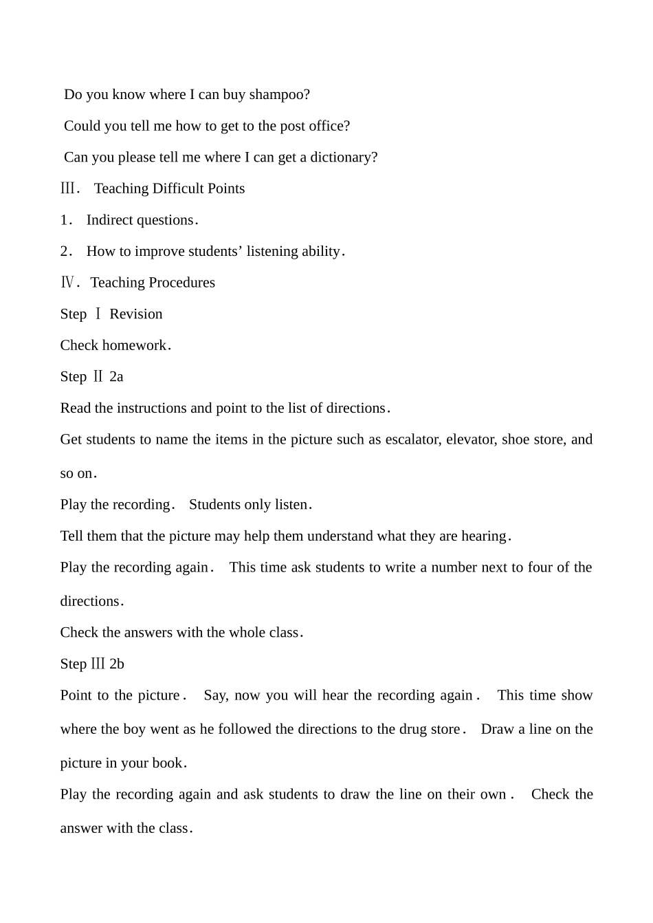 九年级英语Unit11 Could you please tell me where the restrooms are 2新人教版_第2页