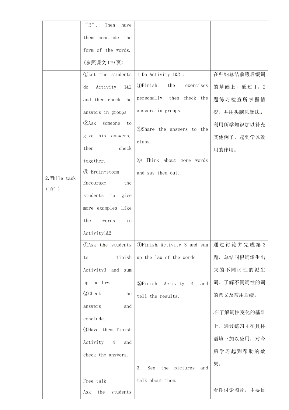九年级英语上册 Module 6 Unit 3 Language in use教案 外研版-外研版初中九年级上册英语教案_第2页