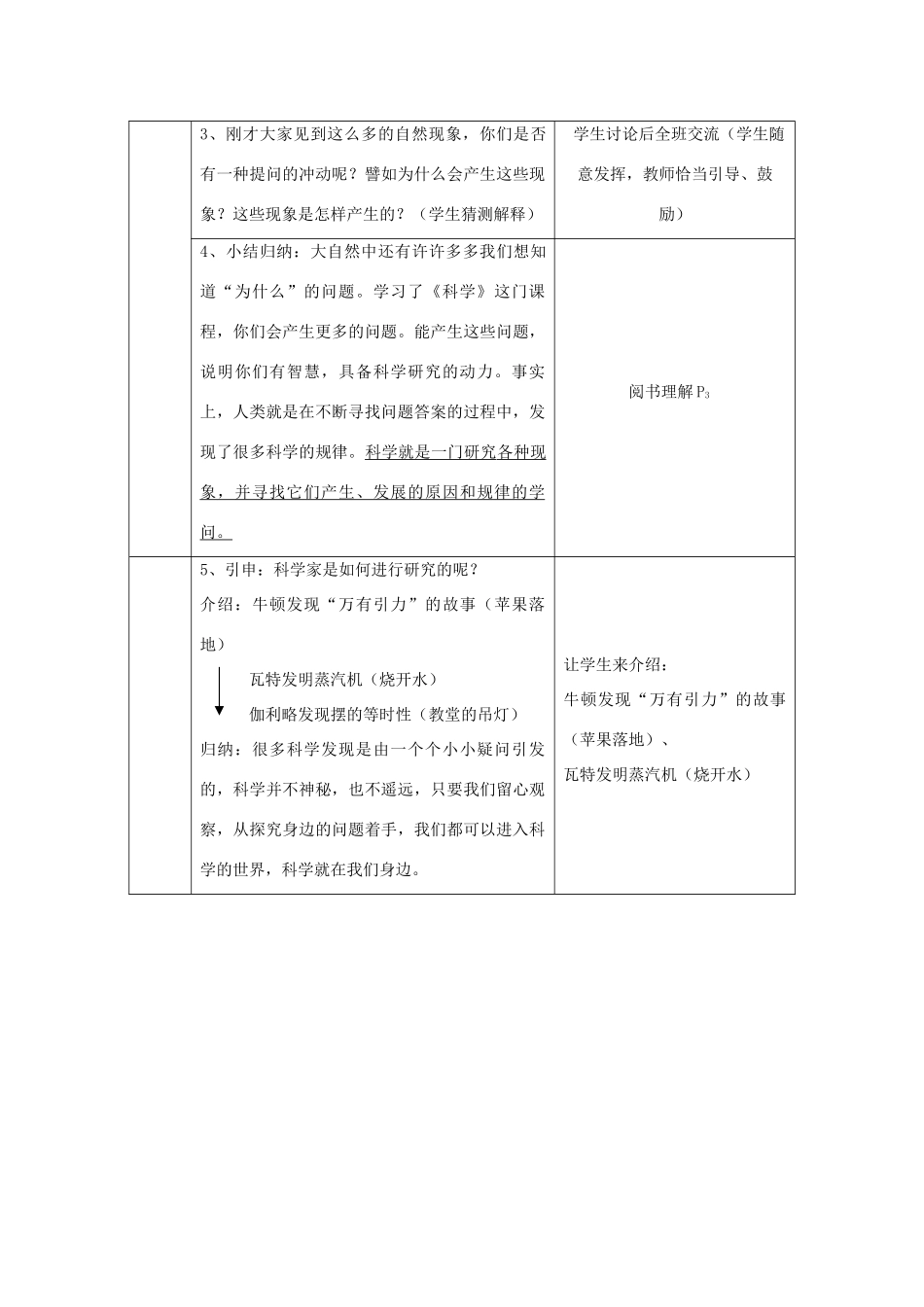 七年级科学上册《科学在我们身边》教案6 浙教版_第3页