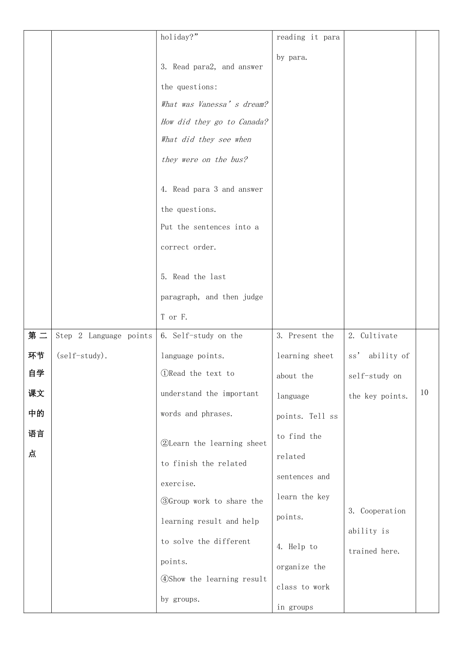 九年级英语下册 Module 3 Sport and health Unit 5 Sport教案3 牛津深圳版-牛津深圳版初中九年级下册英语教案_第2页
