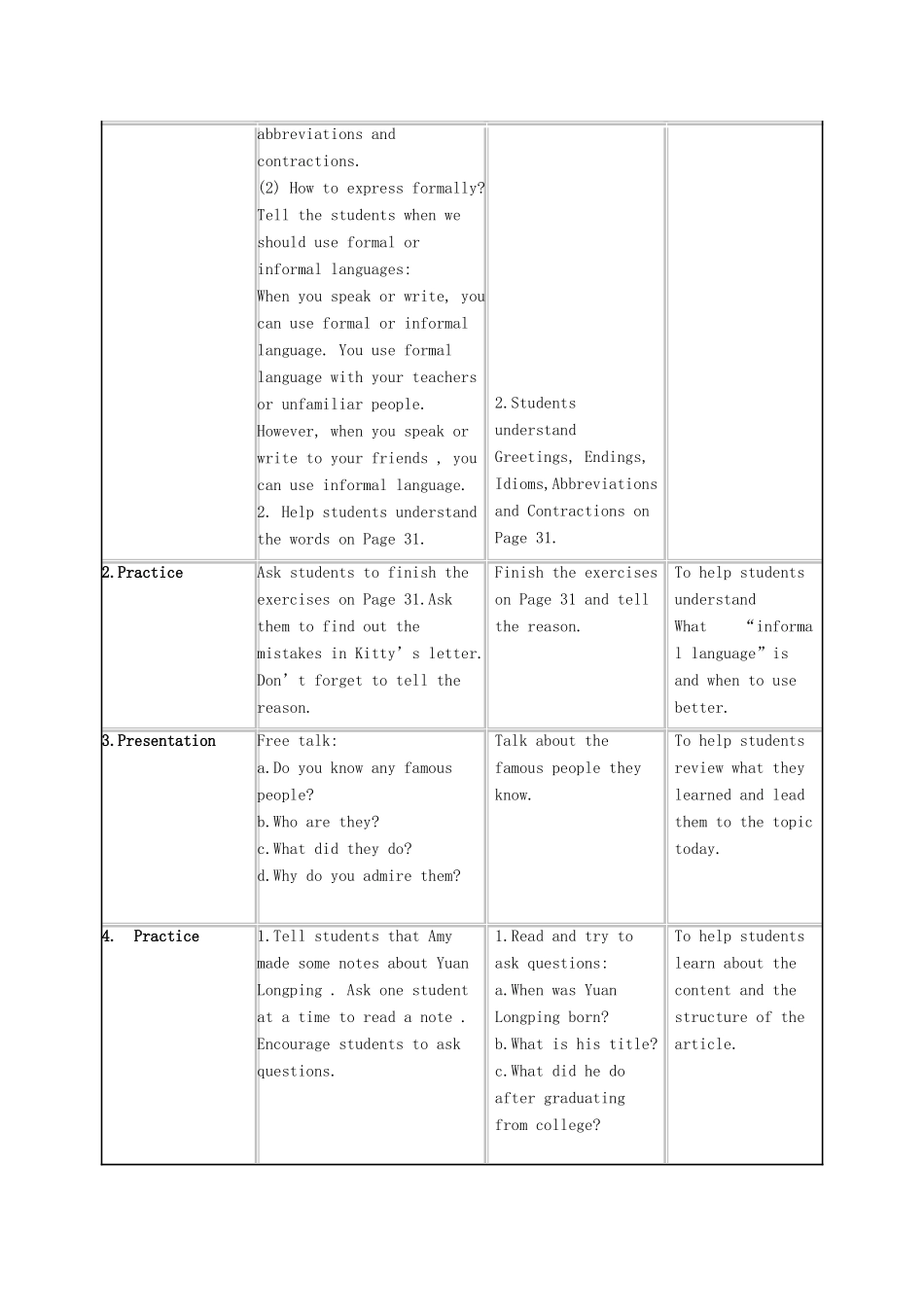 九年级英语下册 Unit 2 Great people Study skills Task教学设计 （新版）牛津版-（新版）牛津版初中九年级下册英语教案_第3页