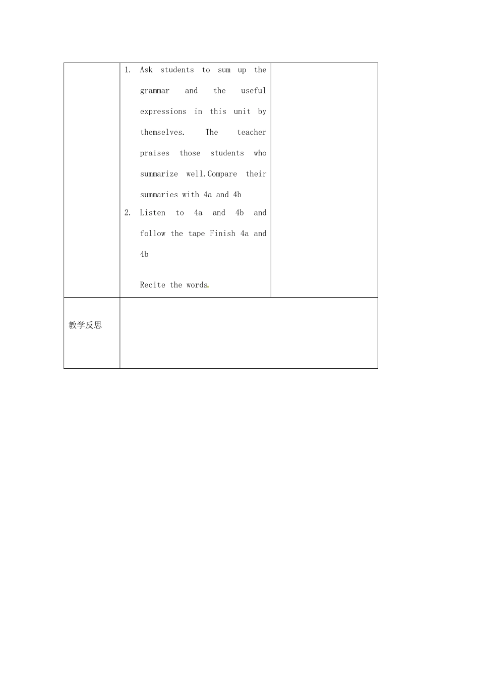 七年级英语上册 Unit 2 Topic 3 Whose jacket is this Section D教案 （新版）仁爱版-（新版）仁爱版初中七年级上册英语教案_第3页