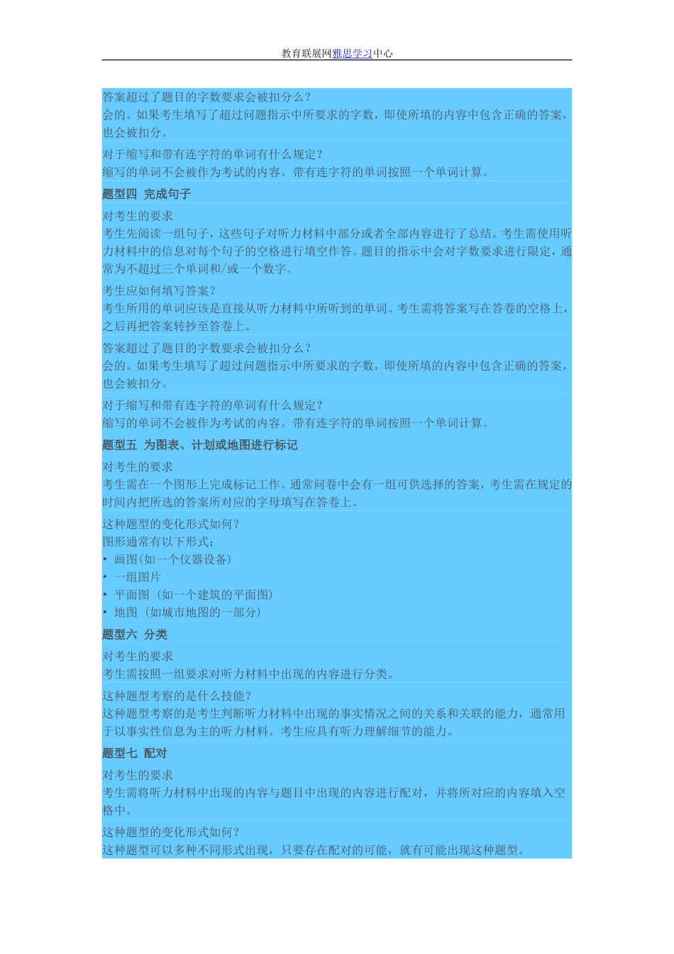 雅思听力题型解析_第3页