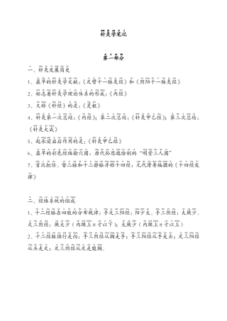 针灸学笔记 + pinin