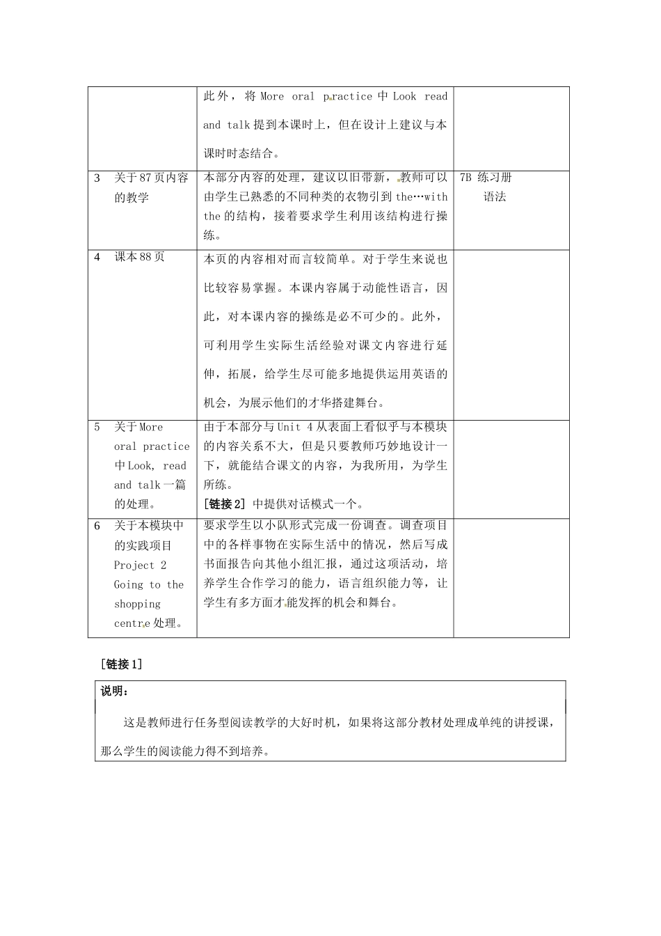 七年级英语下册 Module 4 Unit 3 Shops and markets教案 牛津沈阳版-牛津沈阳版初中七年级下册英语教案_第3页