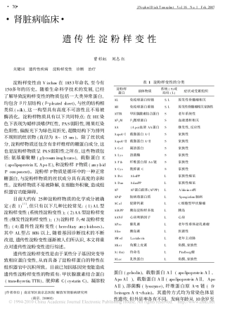 遗传性淀粉样变性_曾彩虹