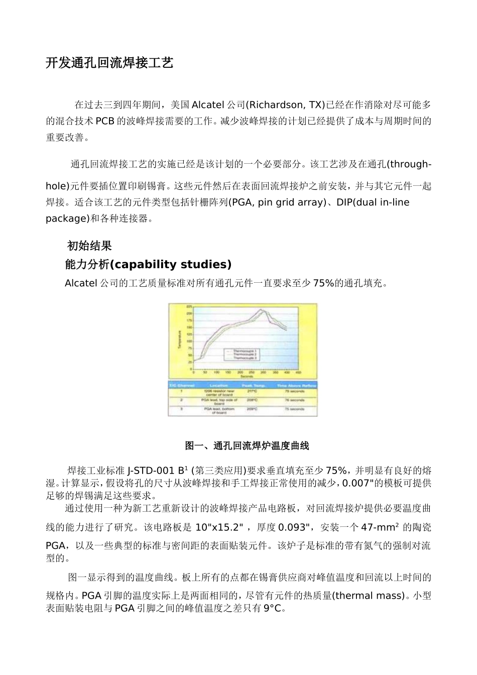 通孔回流焊接工艺_第1页