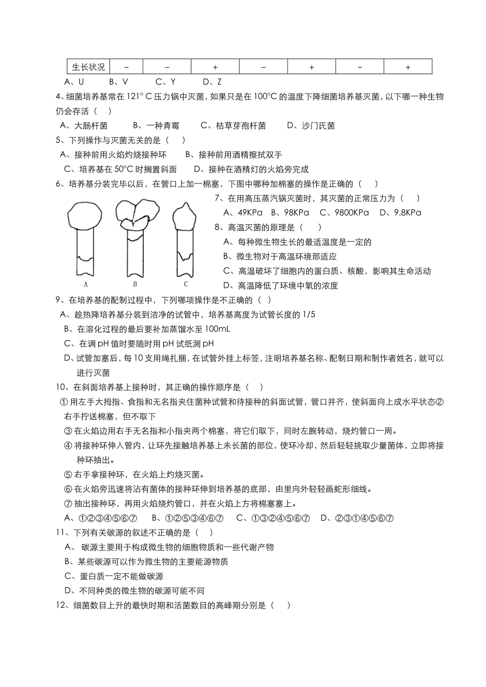 选修实验：细菌培养技术_第2页
