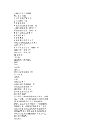 远大Ⅶ直燃机用户手册