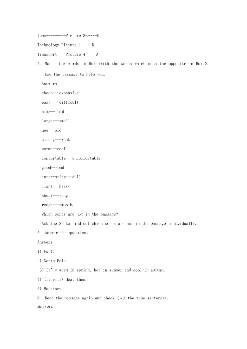 七年级英语下册 Module 4 Life in the future Unit 2 Everyone will have a small car 教案 外研版_第2页