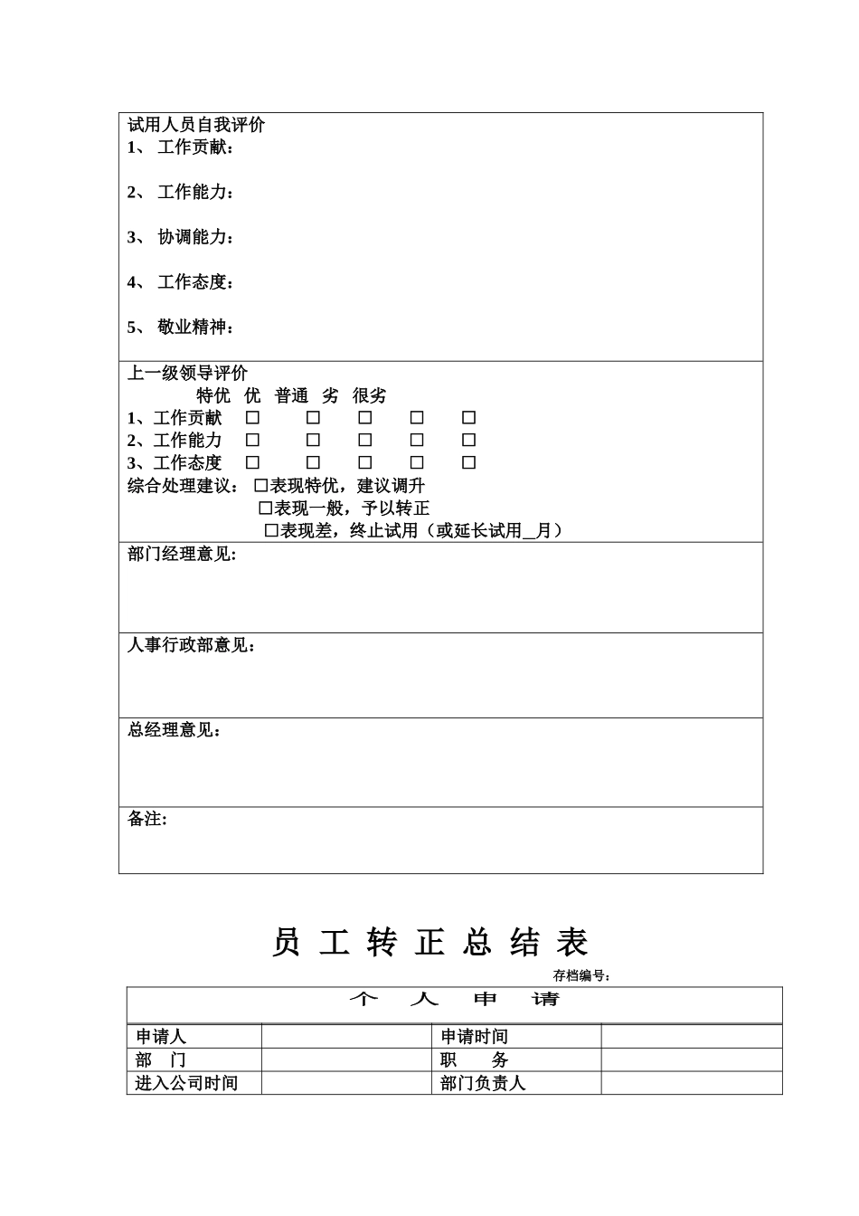 转正、调职、离职、解雇制度、流程_第2页