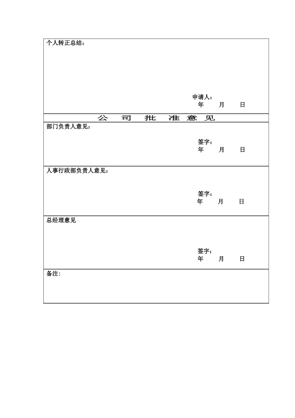转正、调职、离职、解雇制度、流程_第3页