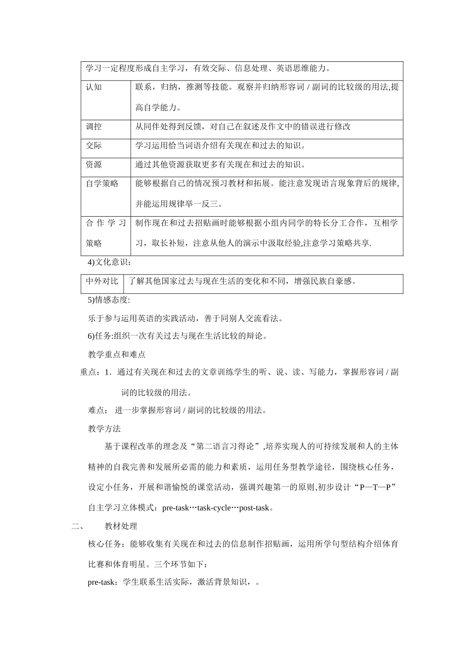 九年级英语下册 Module3 教案外研版_第2页