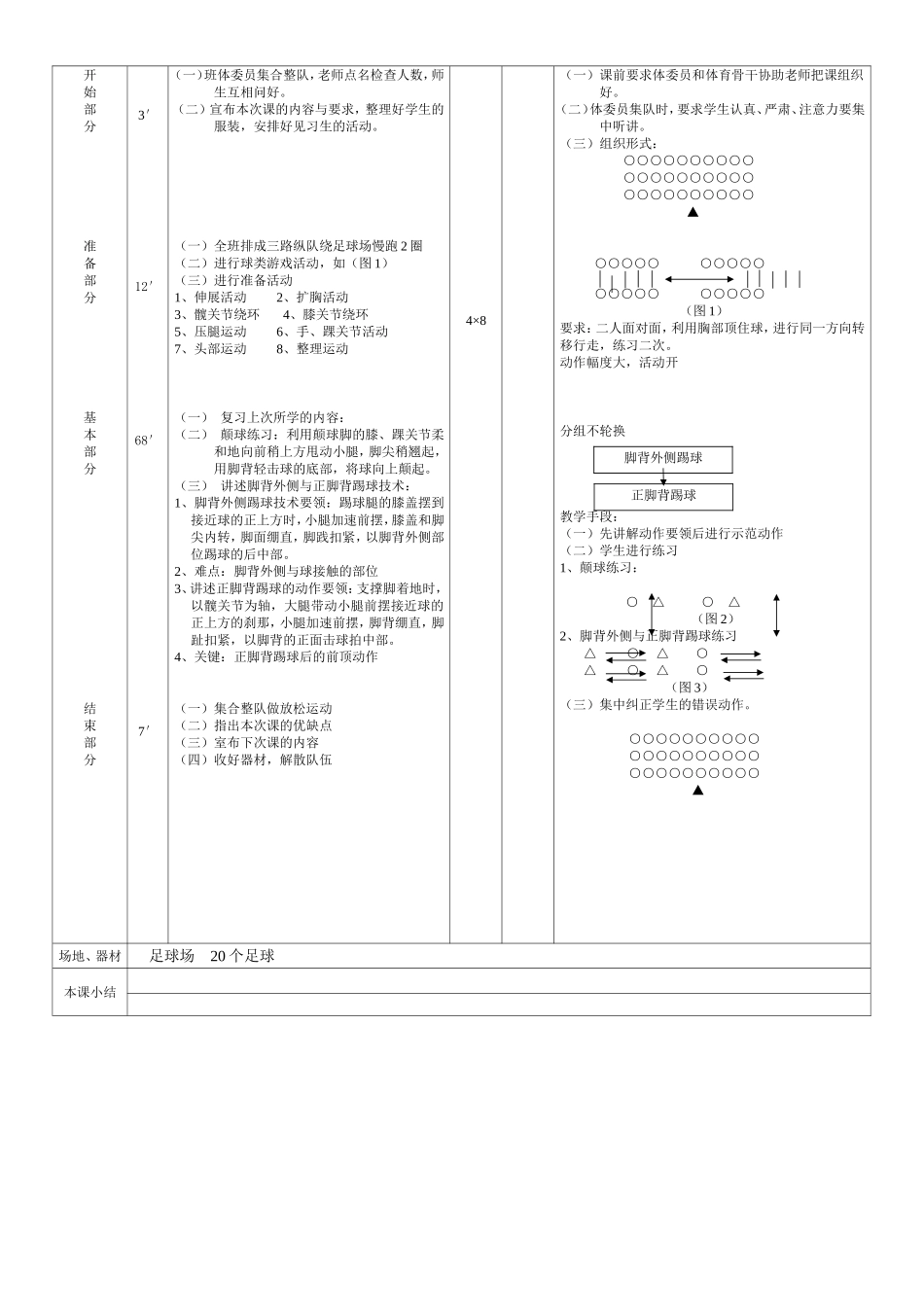 足球教案 Microsoft Word 文档_第2页