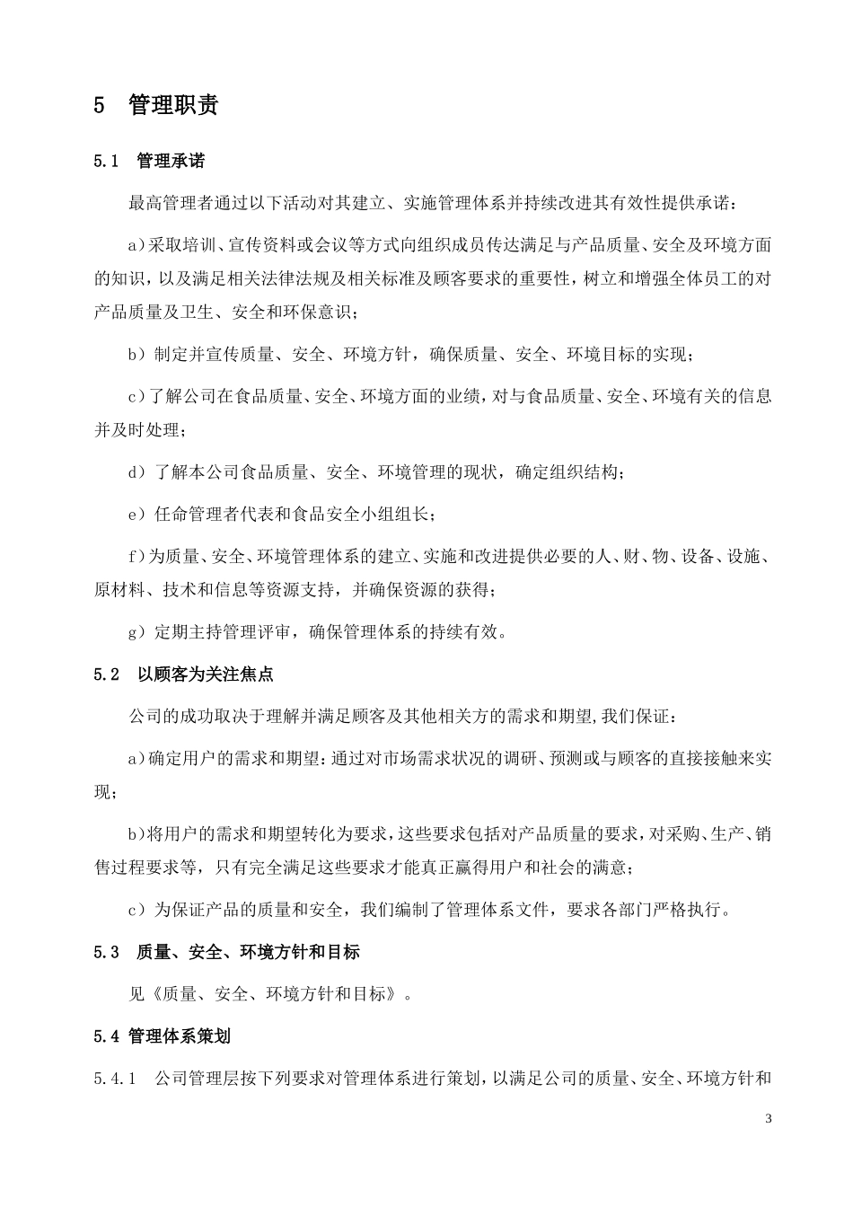 质量、安全、环境管理体系三体系_第3页
