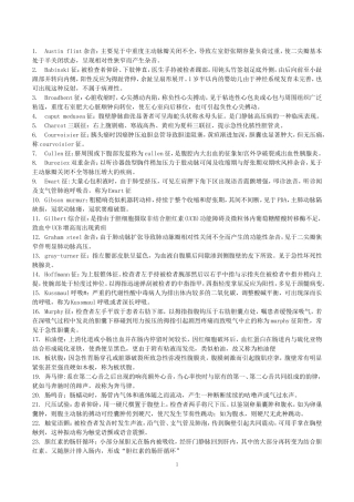 诊断学复习(名解和问答)