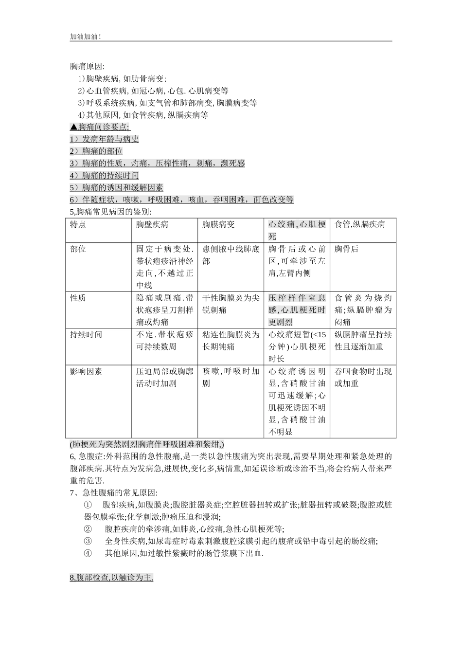 诊断学基础必过重点_第2页
