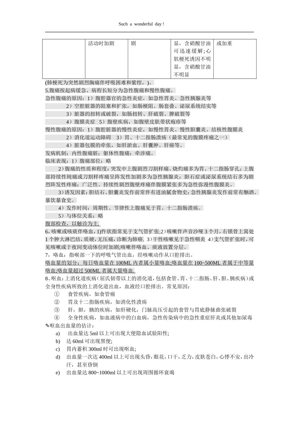 诊断医学知识重点归纳_第3页