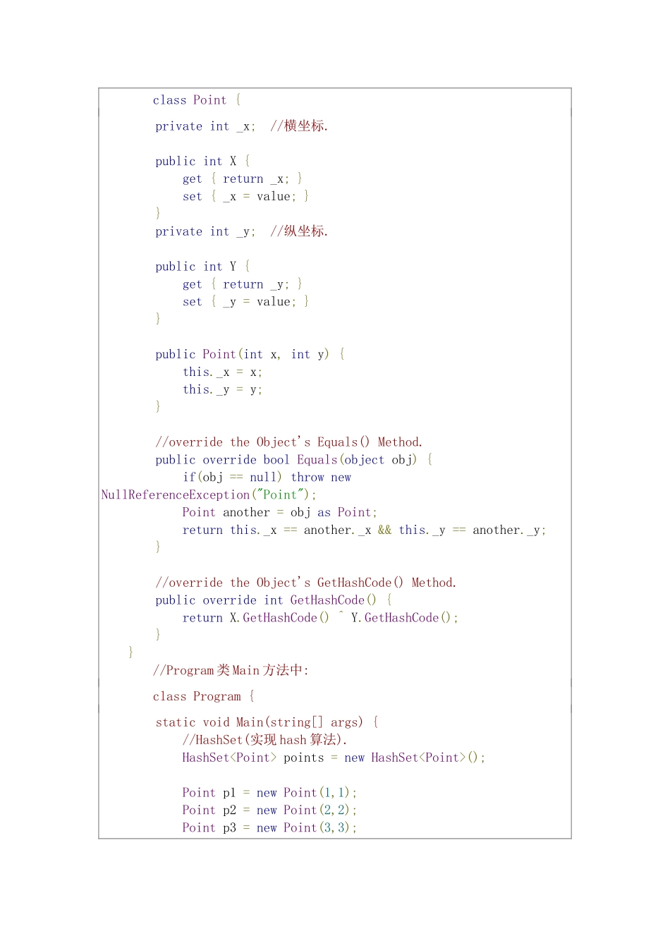 许多人头痛过的C#GetHashCode()方法详解_第2页