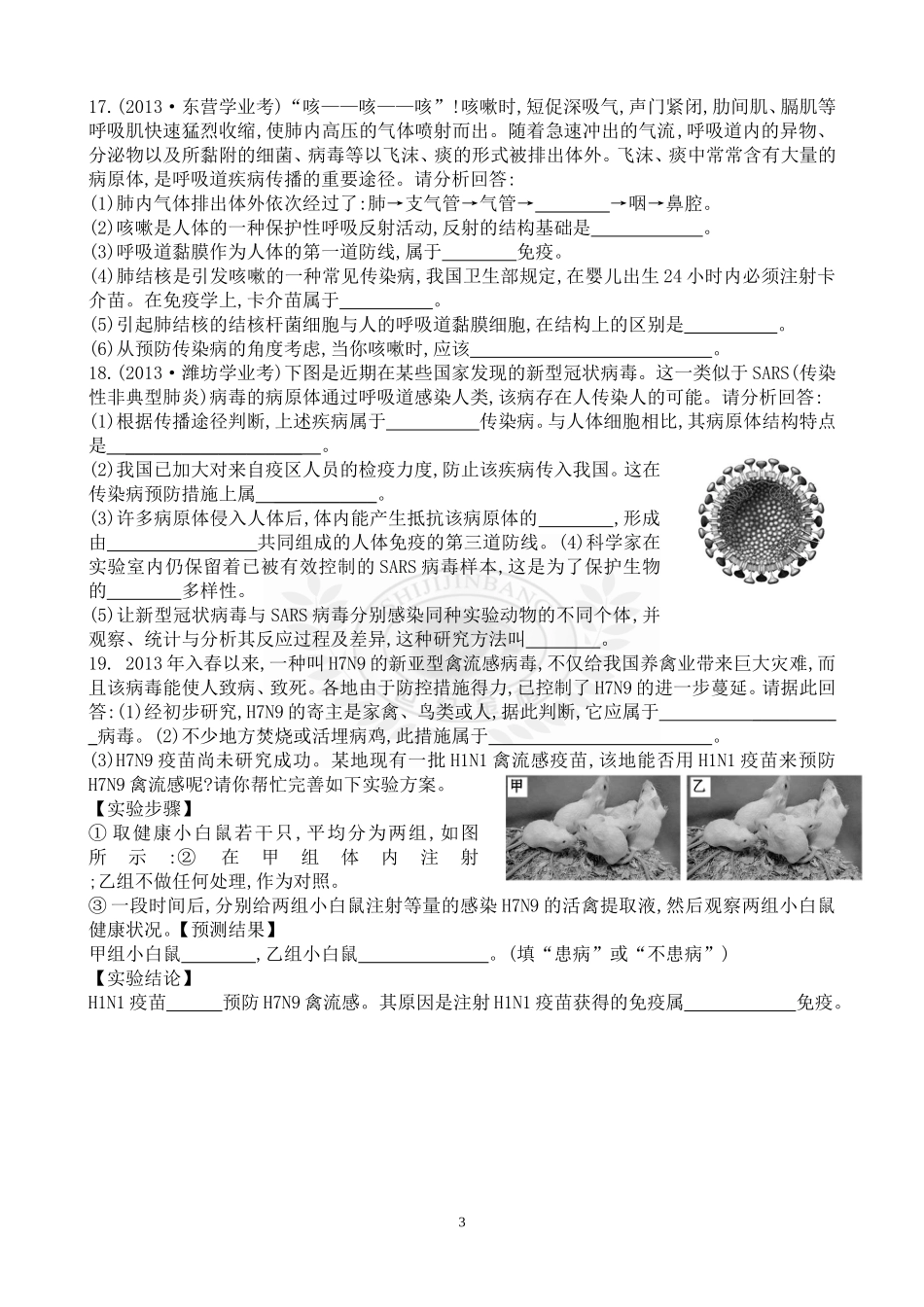 训练·知能升级  第五单元_第3页
