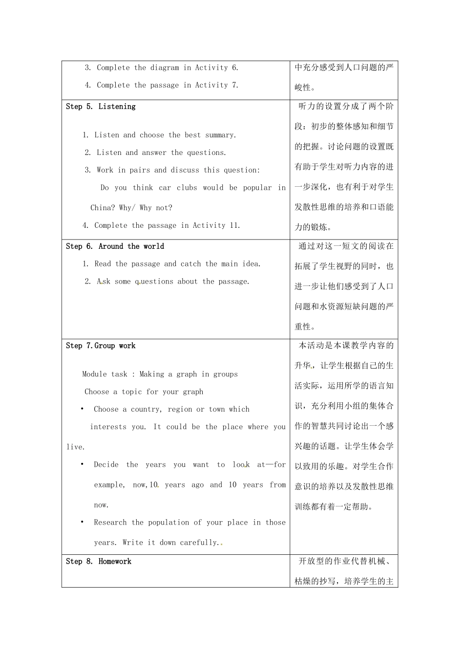 九年级英语上册 Module 11 Unit 3 Language in use教案 外研版_第3页