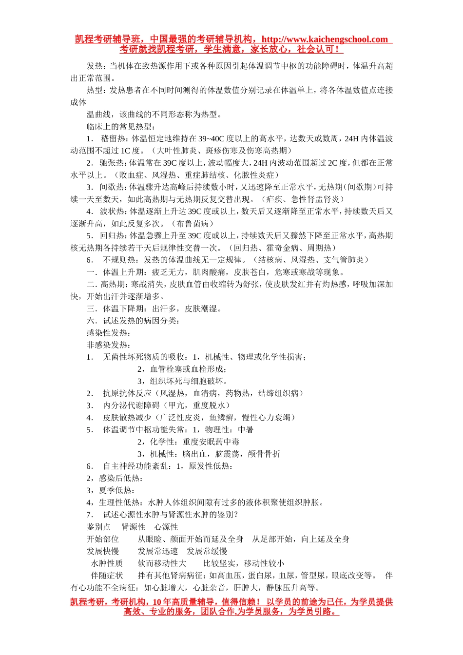 西医综合诊断学考研笔记 适用于后期总结性复习_第2页