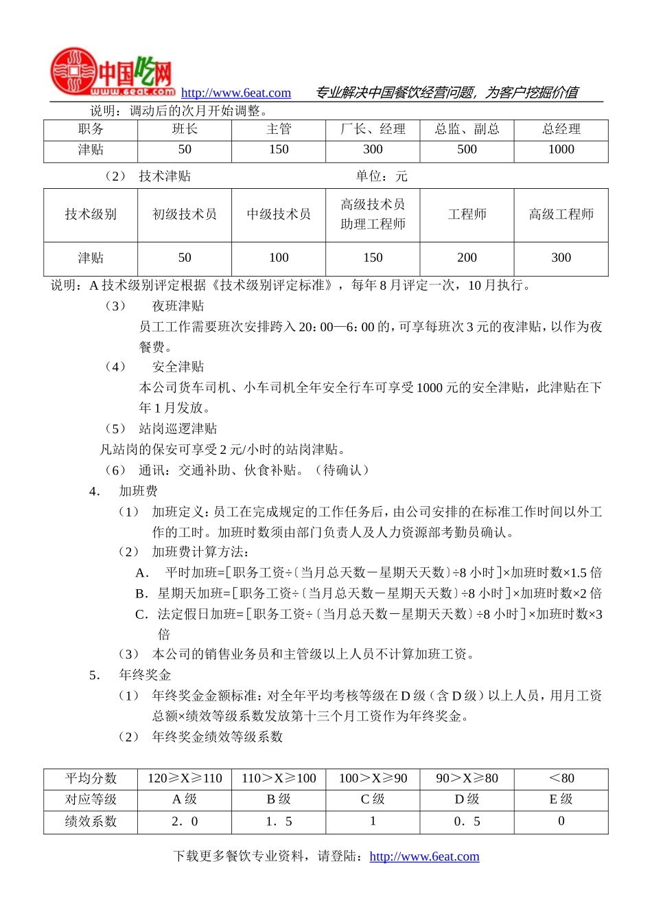 薪酬制定方案(数据、表格详细讲解)_第3页