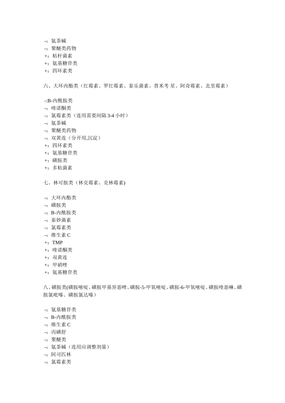 药物配伍大全(超详细)_第3页