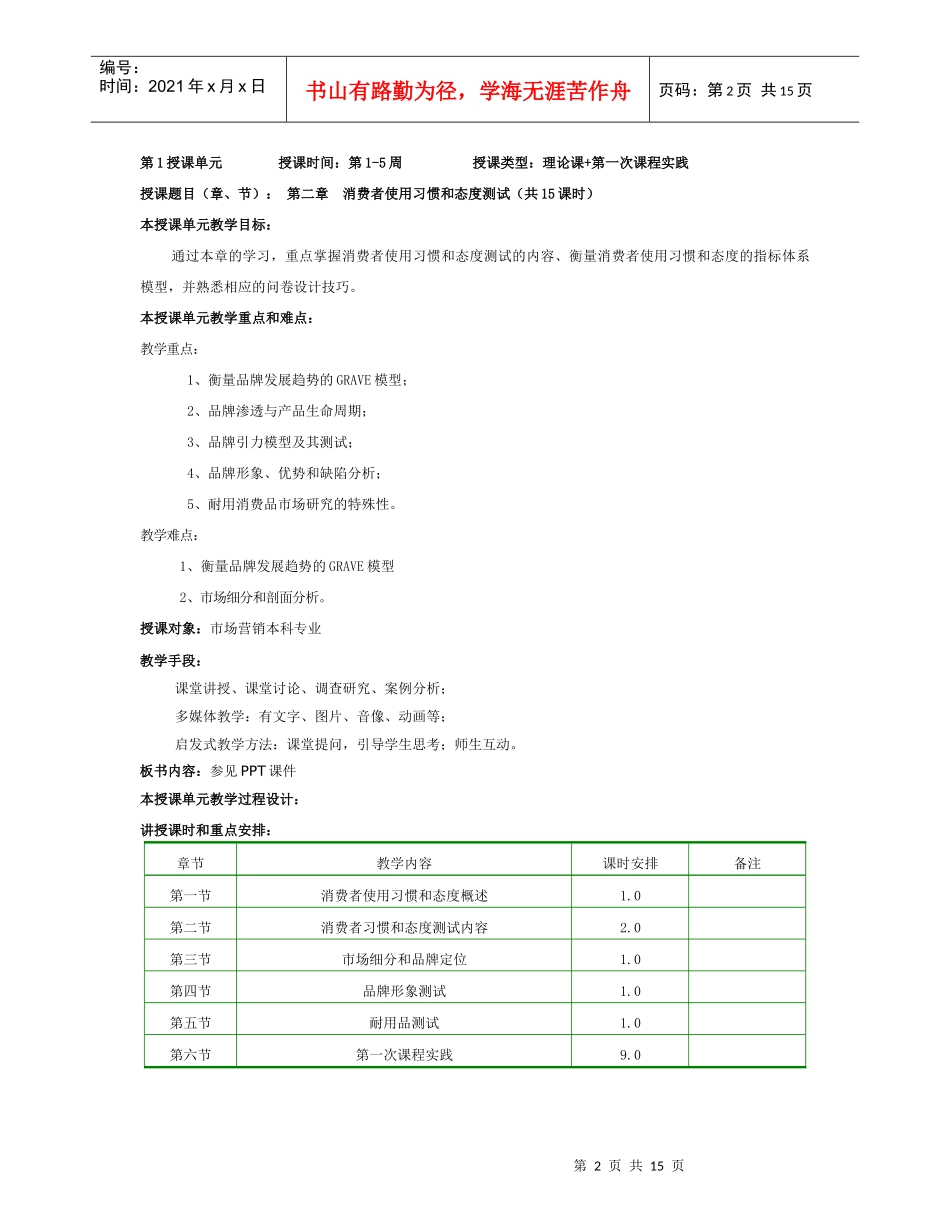 第二章 消费者使用习惯与态度测试_第2页