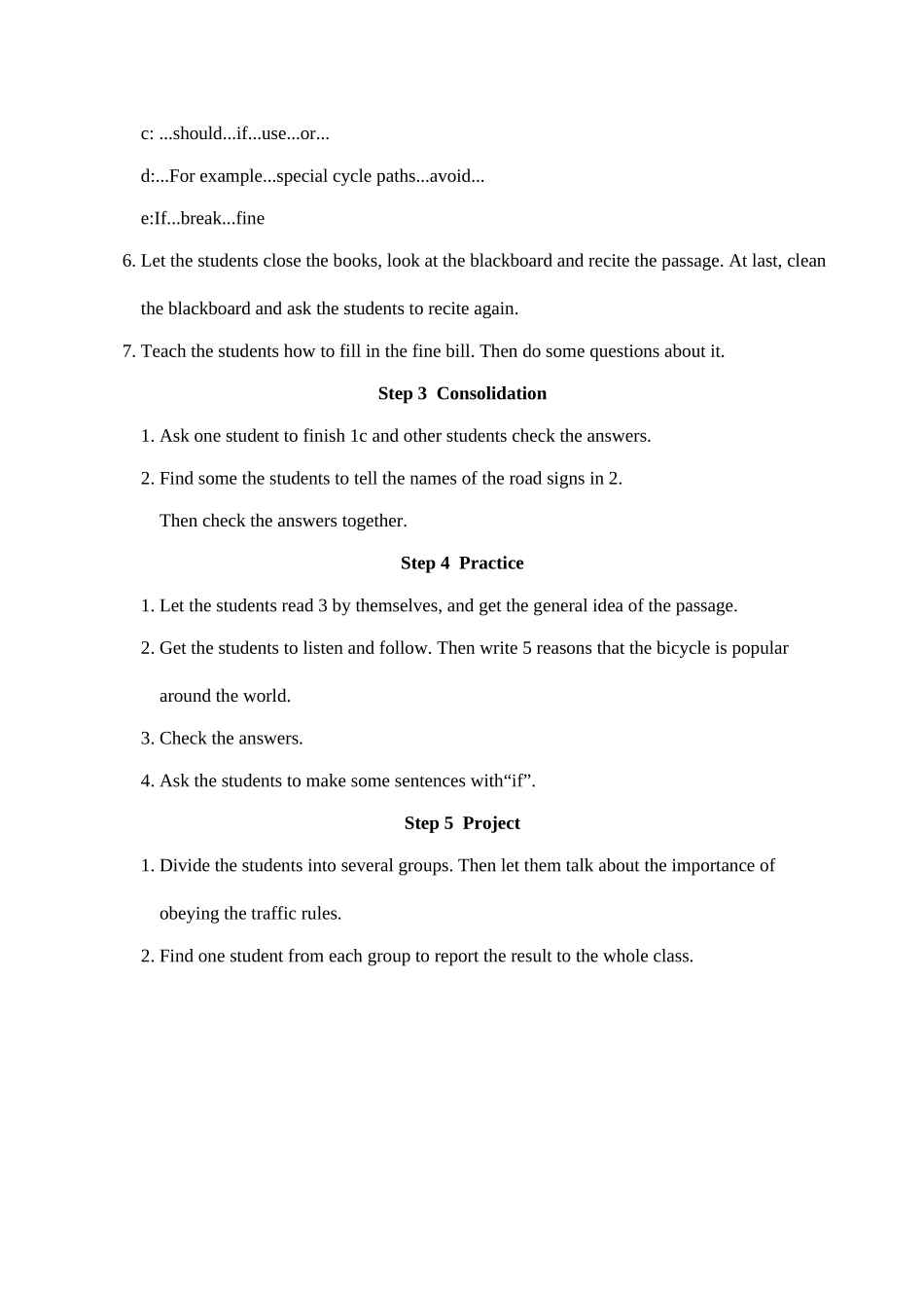 八年级英语Unit 6 Topic 3  Section B 教案 2湘教版_第2页