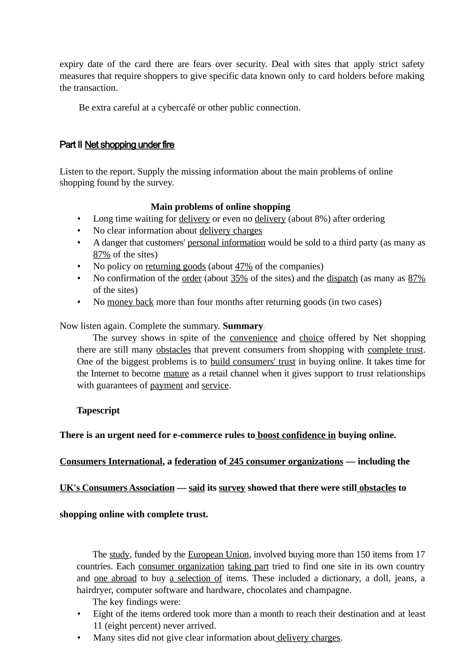 英语听力教程(四)答案文稿_第2页