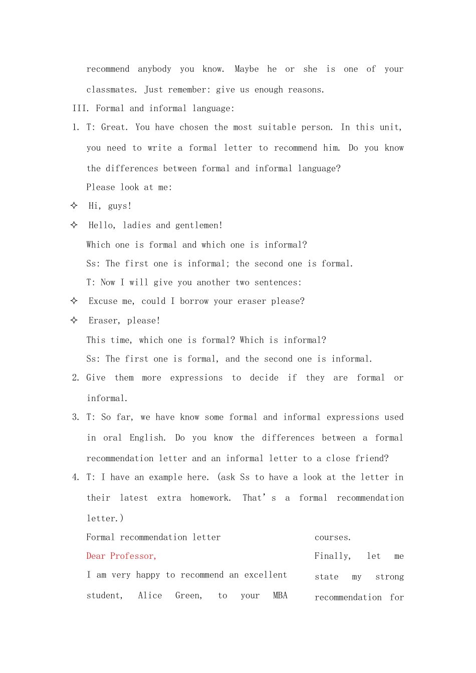 九年级英语上册 unit 1 Speak up and Study skills 特色教案 牛津版_第3页