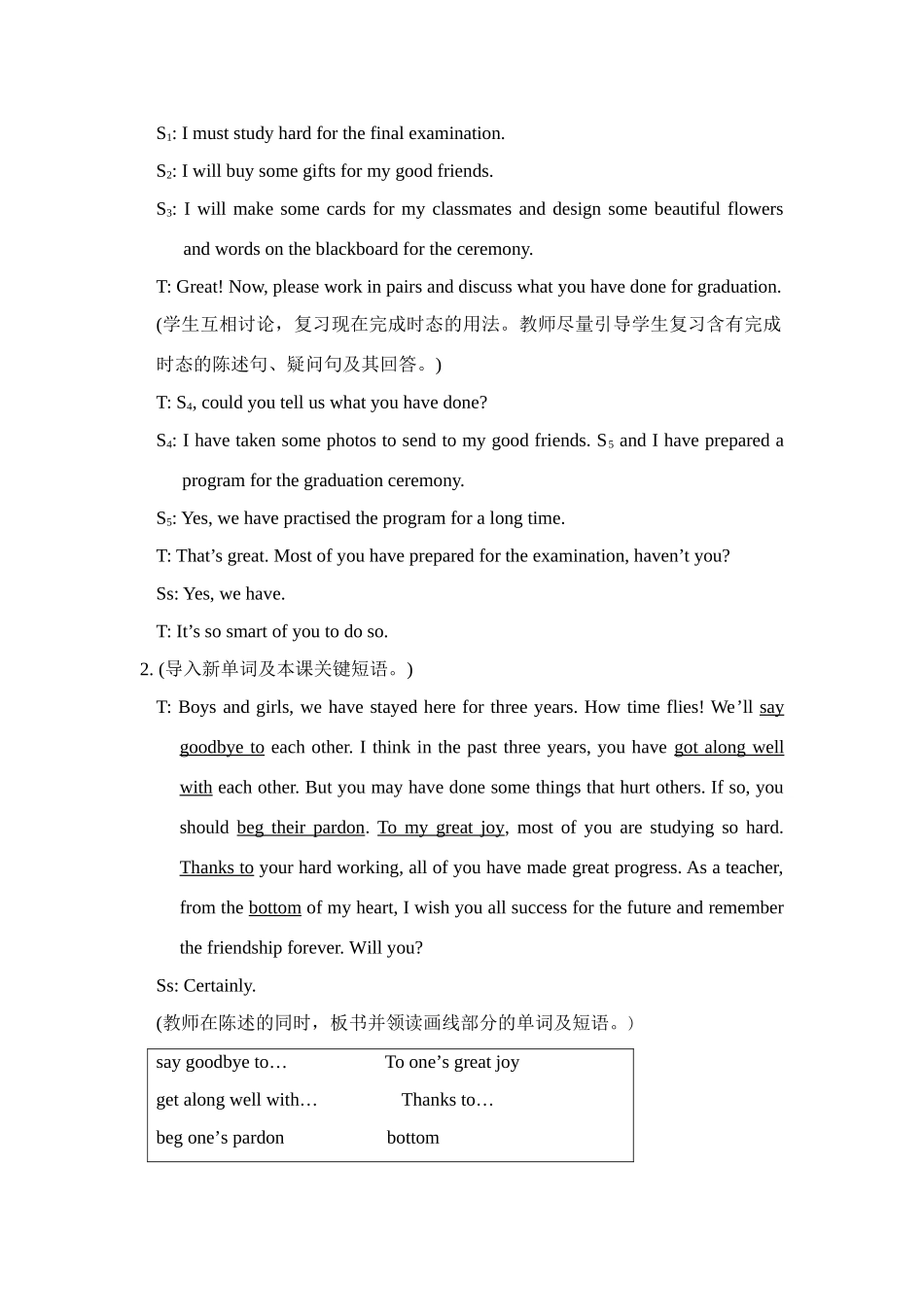 九年级英语下册Unit6 教案2新人教版_第2页