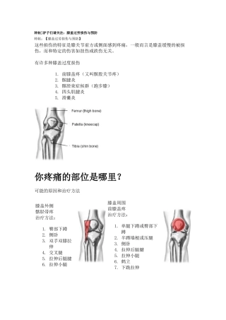 膝盖损伤自我理疗[1]