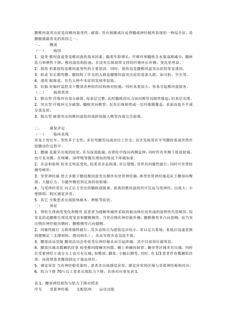 腰椎盘突出的康复_第1页