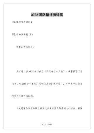 2024团队精神演讲稿_372