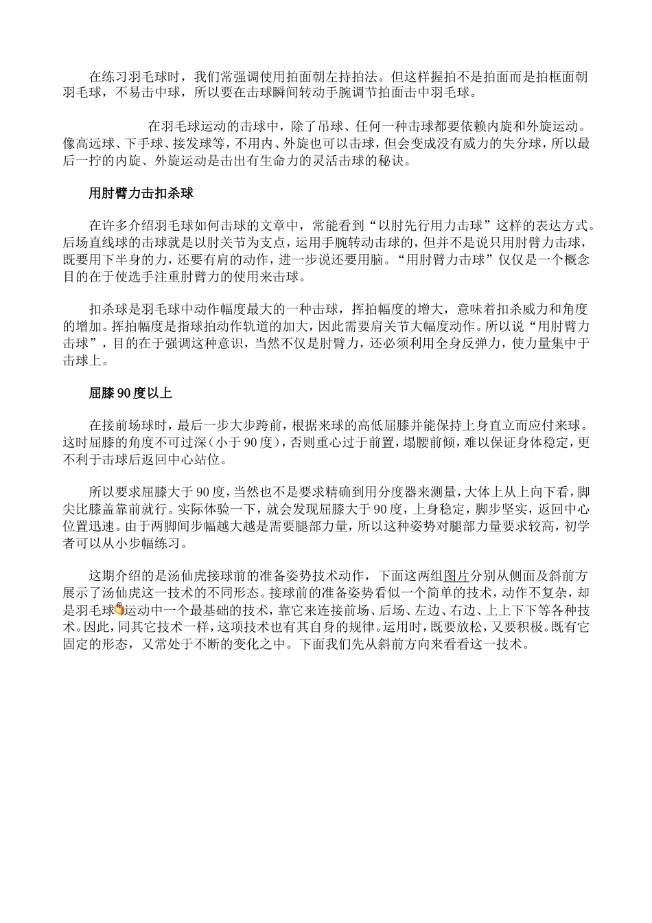 羽毛球挥拍的基本原理_第2页