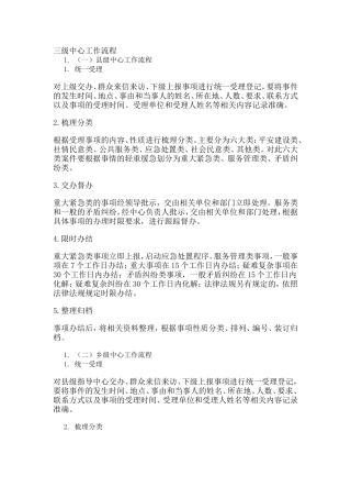 网格化管理中心工作流程