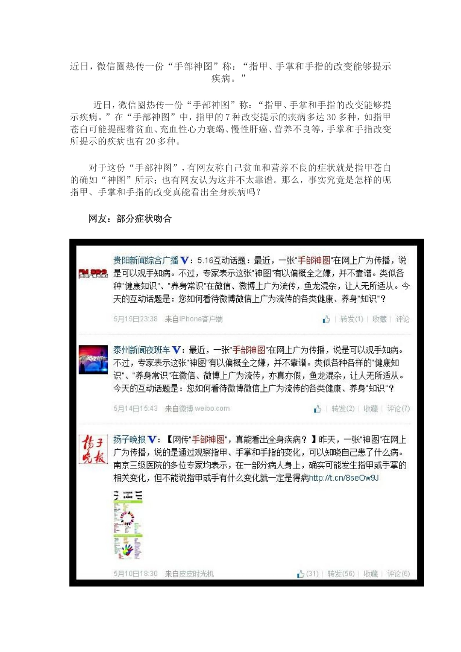 网传“手部神图”能看出全身疾病,是真的吗？_第3页