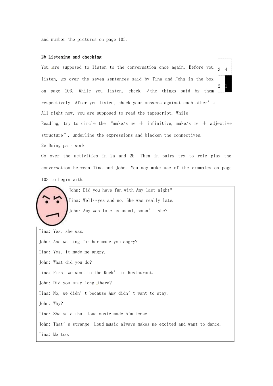 安徽省安庆市第九中学九年级英语《Unit 13 Rainy days make me sad》教案（3） 人教新目标版_第3页