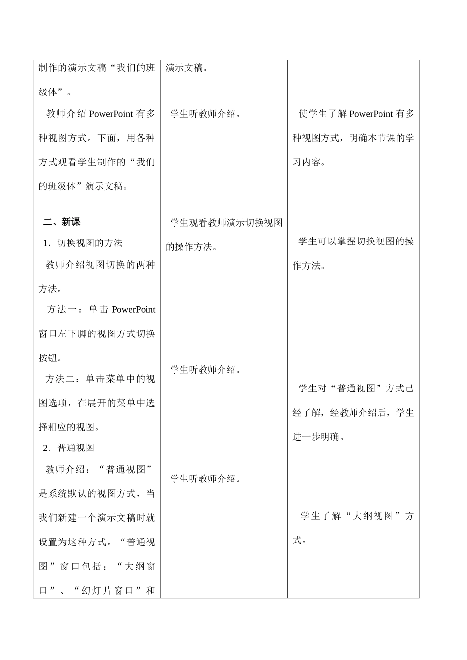 [初中信息技术]八年级 第二十三课 观察演示文稿_第2页