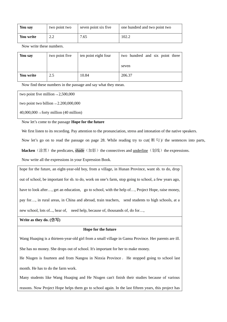 外研社八年级英语Module 4 Unit 2_第2页