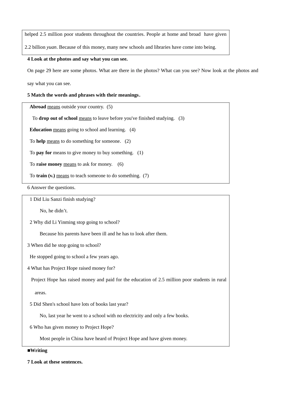 外研社八年级英语Module 4 Unit 2_第3页
