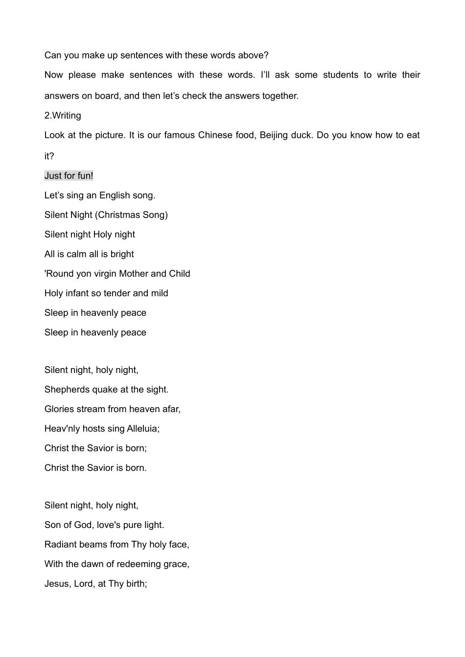 八年级英语Unit7 How do you make a milk shake Self Check新课标 人教版_第2页