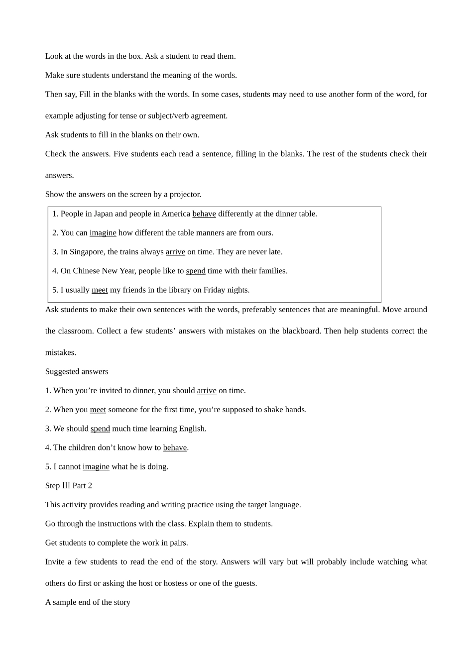 九年级英语You're supposed to shake hands(2)_第2页