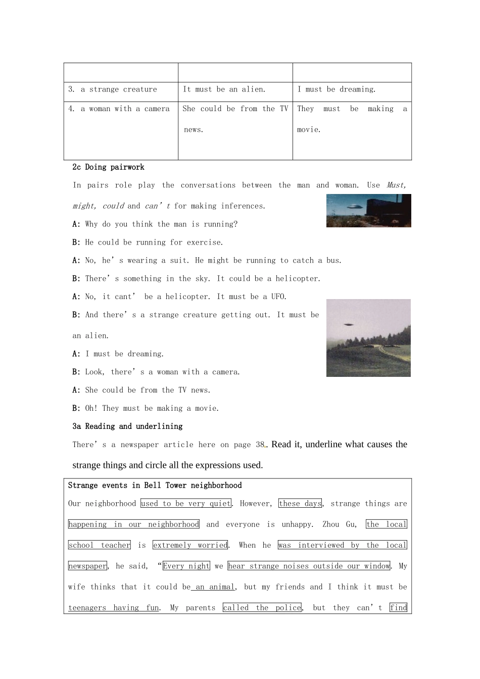 四川省江油市九年级英语《Unit 5 It must belong to Carla》SECTION B 教案 人教新目标版_第3页