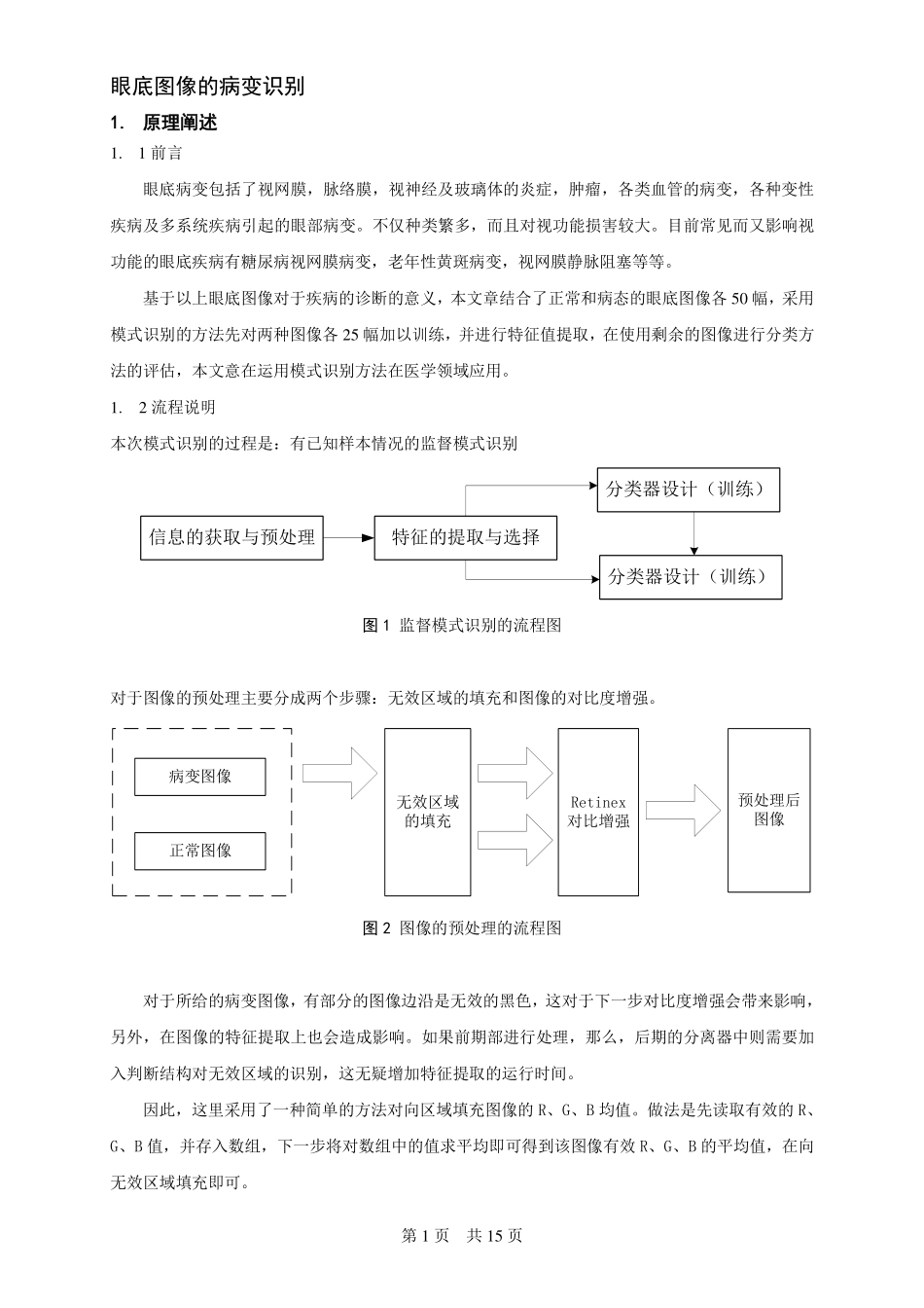 眼底图像的病变识别_第1页