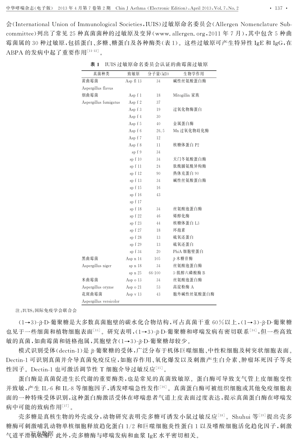 真菌与临床喘息性疾病_第3页