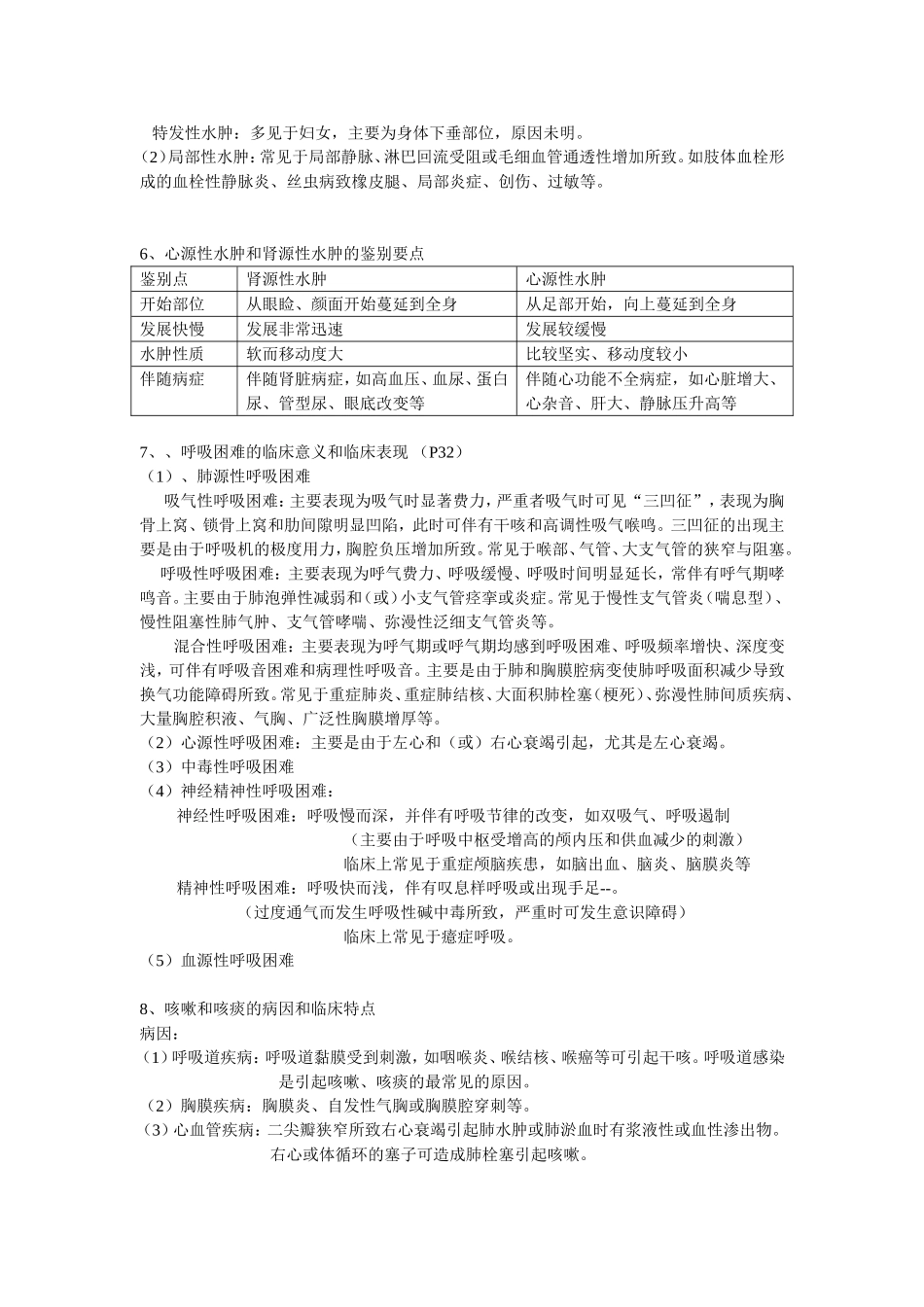 症状学诊断重点_第2页