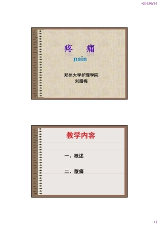 疼痛 [兼容模式]
